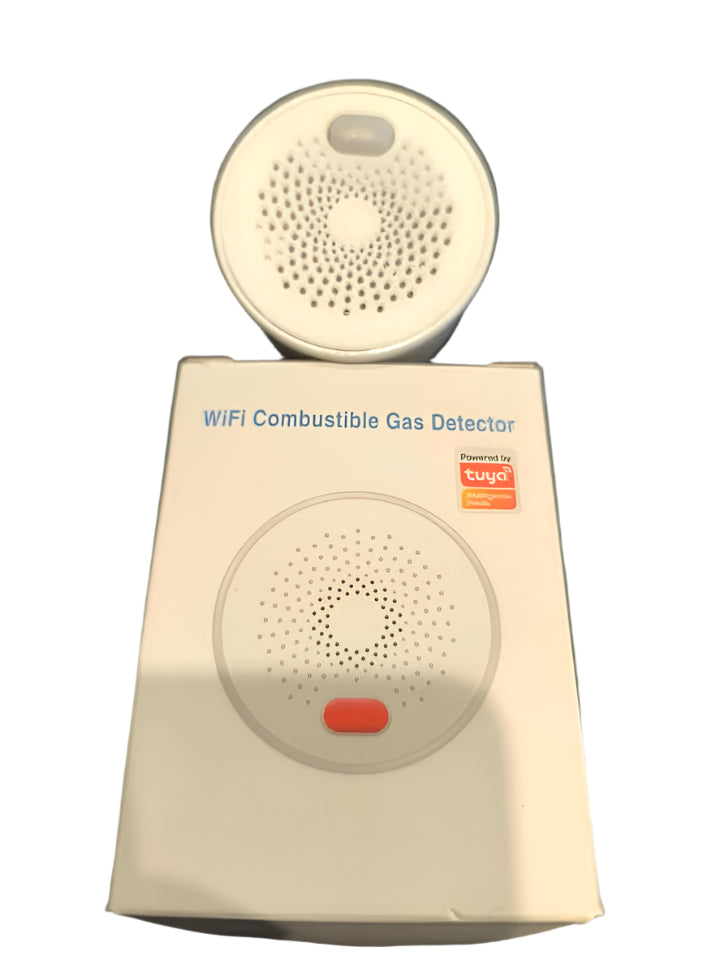 WiFi Combustible Gas Detector for Smart Home Safety – TUYA-Compatible, App-Controlled, Triple Alarm, Energy Efficient, Affordable Smart Home Device by FNF Smart Home Living (SriLife)