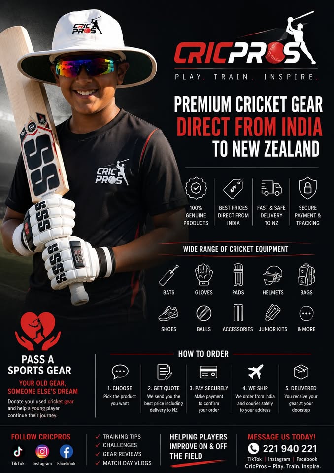 CricPros – Genuine Cricket Equipment Direct from India