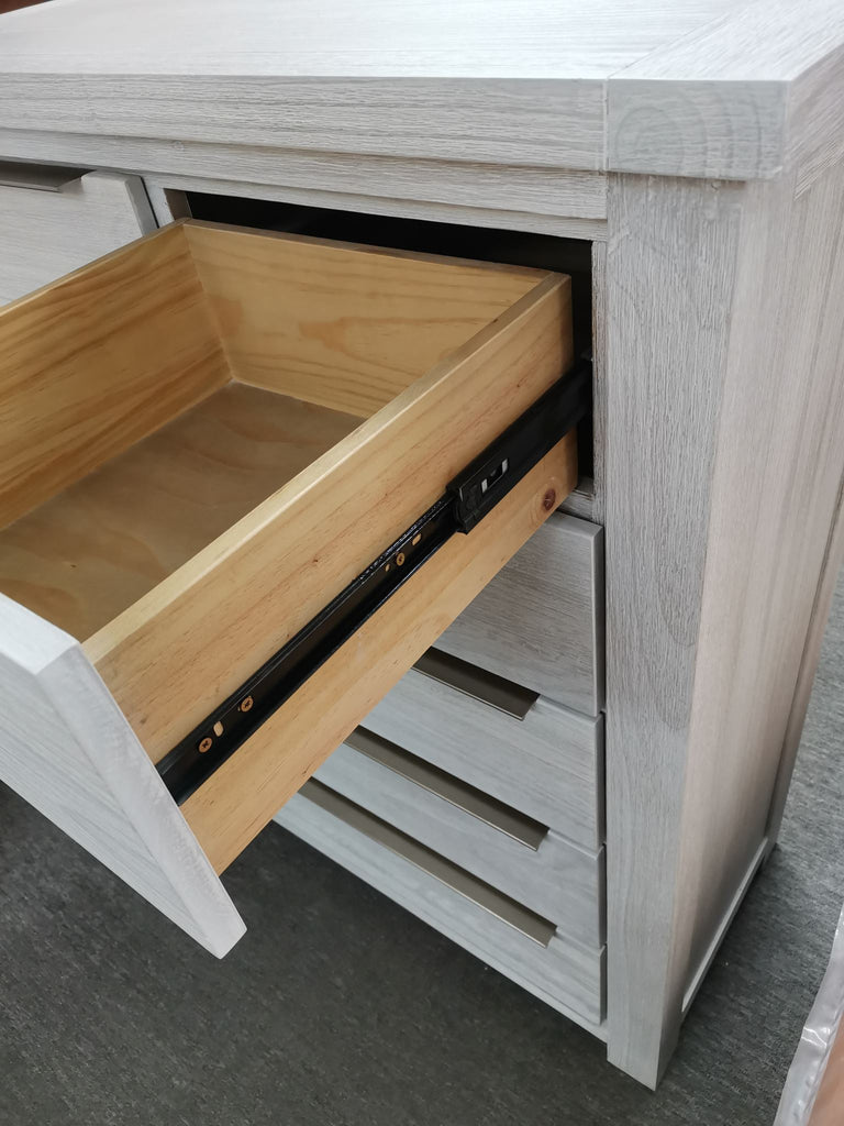 Mikah Wood 6-Drawer Tallboy