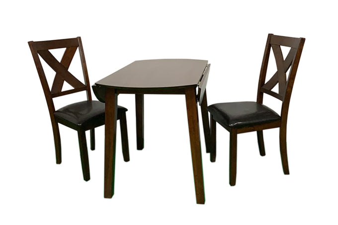 David 3-Piece Space-Saving Dining Suite