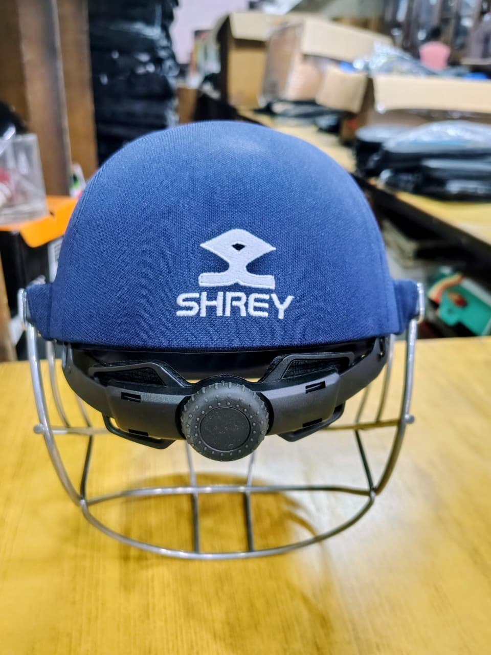 Shrey Classic Steel Batting Fixed Visor Cricket Helmet for Men's