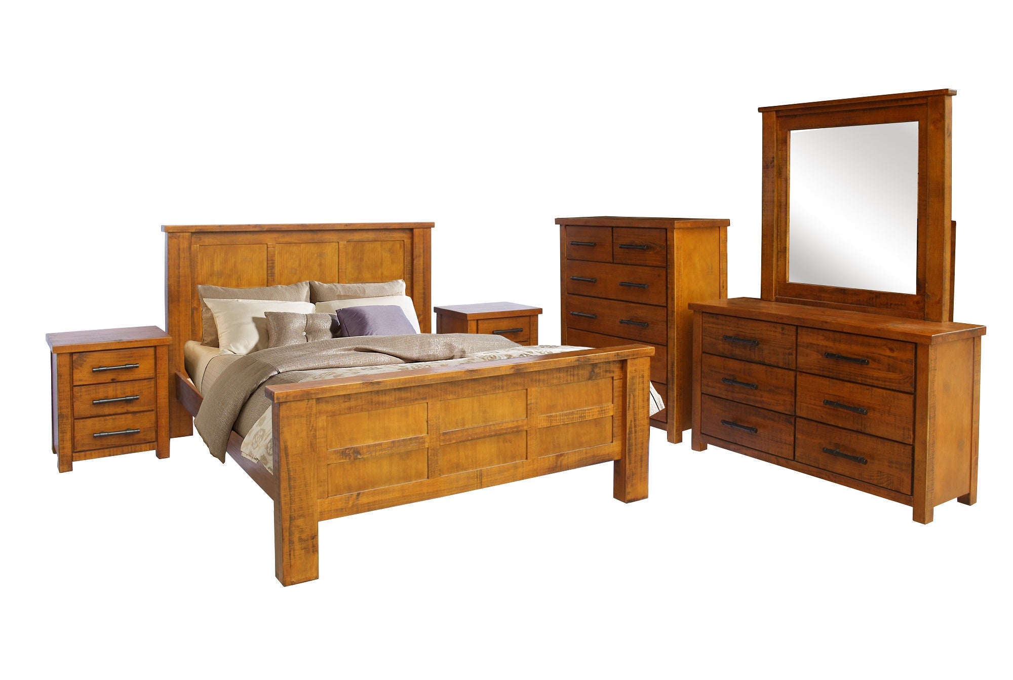 Leon 4PCS Bedroom Suite