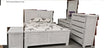 Modern Elegance Mikah 4-Piece Bedroom Suite