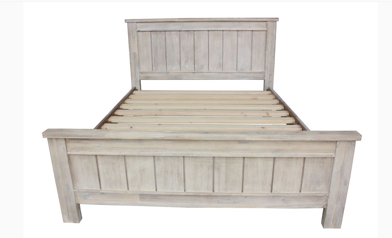 Willie Bed Frame (White Wash)