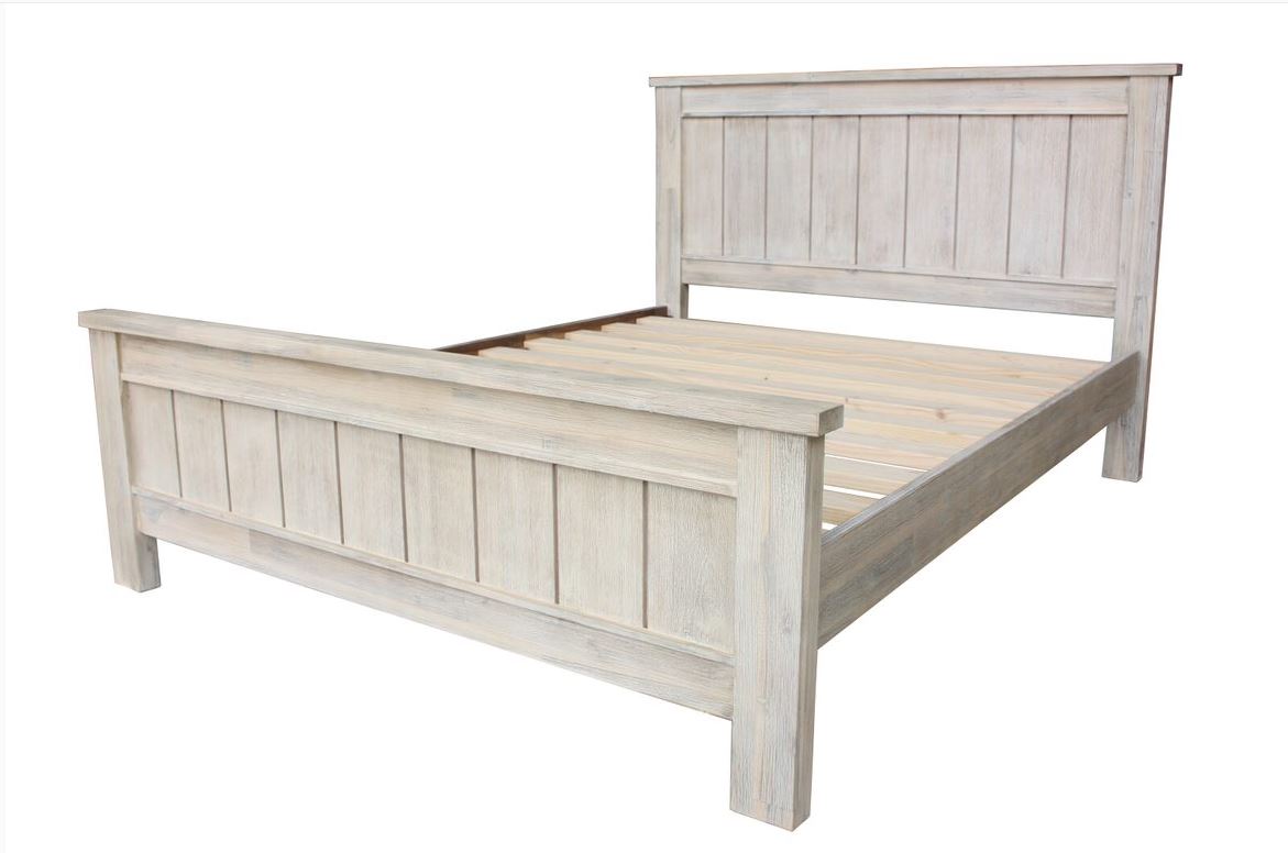 Willie Bed Frame (White Wash)