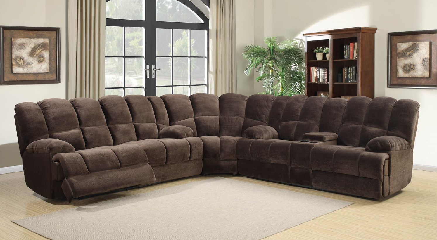 Berlin Recliner Lounge Suite- Single recliner, 3 Seater, Loveseater with cup holder, Options to chose from Large Corner recliner suite, 3seater+2 single recliner, Love Seat+2 single recliner By Sri Furniture