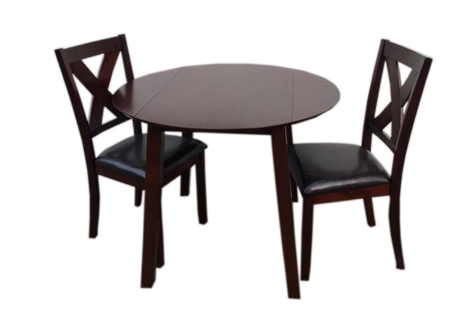 David 3-Piece Space-Saving  Dining Suite