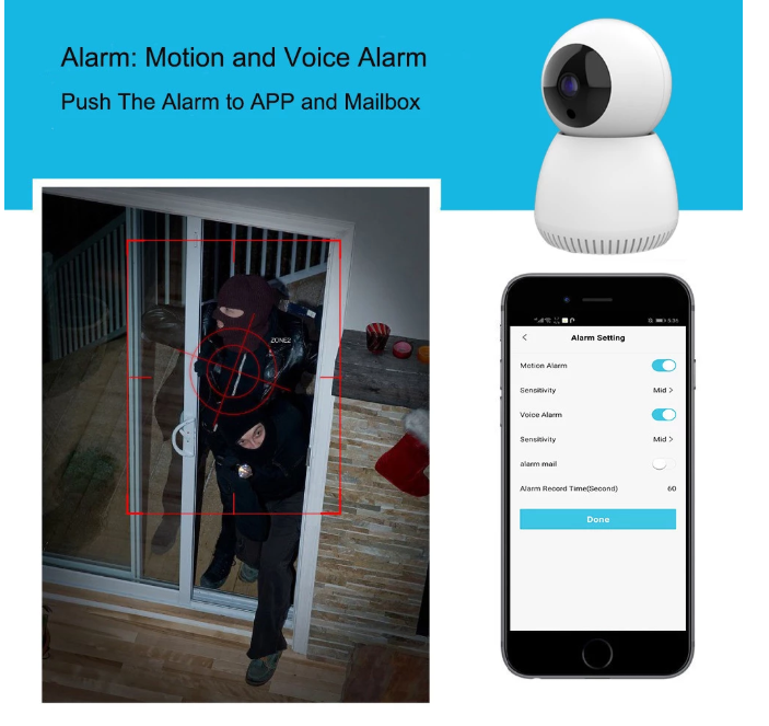 Reduced to Clear Vigi Indoor SmartCam/ Baby Monitor WAS 79 NOW 64.99